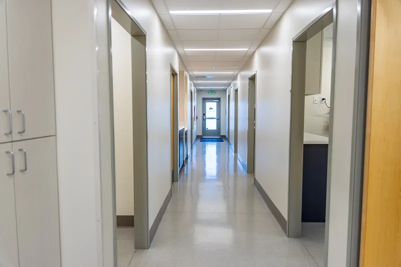 Image of the office hallway