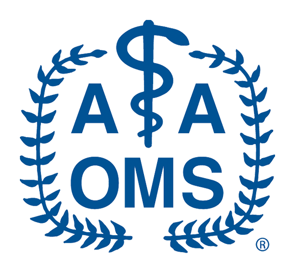 image of the AAOMS logo